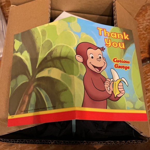 ✨3/$25✨ CURIOUS GEORGE thank you cards - Picture 9 of 11